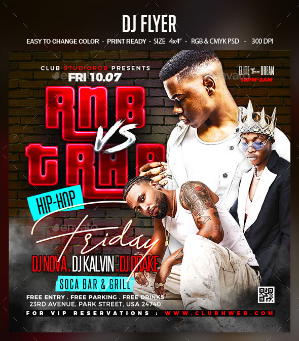 R&B Graphics, Designs & Templates | GraphicRiver