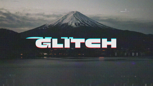 Glitch Minimal Slideshow alt
