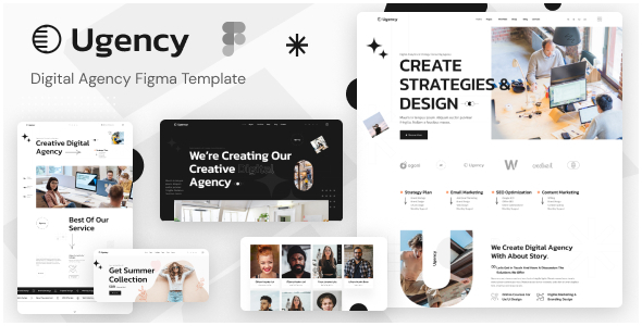 Ugency - Digital Agency Figma Template