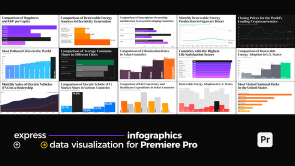 Express Infographics - Data Visualization for Premiere Pro