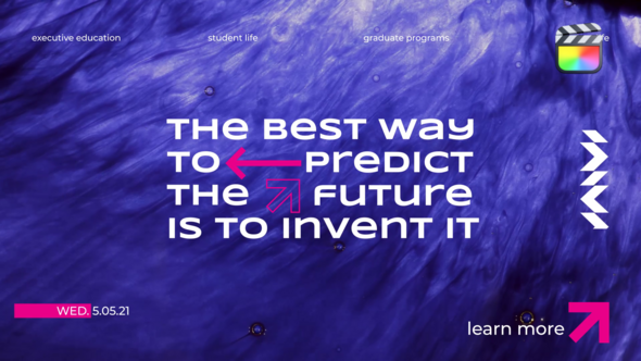 Typography Titles \ FCPX alt