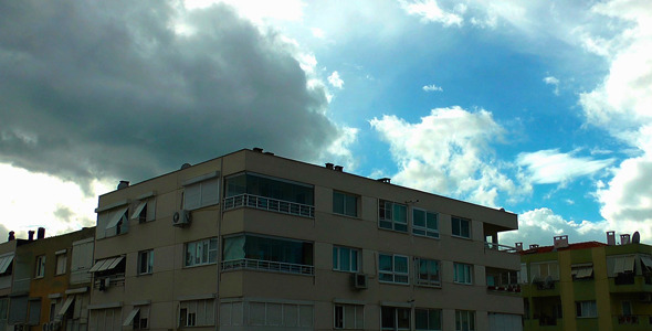 Clouds On The Houses