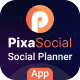 PixaSocial - SAAS Application for Social Media Scheduling with Built-In Image Editor - CodeCanyon Item for Sale