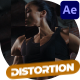 Distortion Typo Opener - VideoHive Item for Sale
