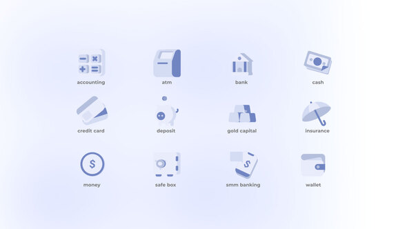 Banking - Flat Icons alt
