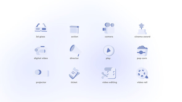 Cinema - Flat Icons alt