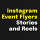 Instagram Event Flyers. Stories and Reels - VideoHive Item for Sale