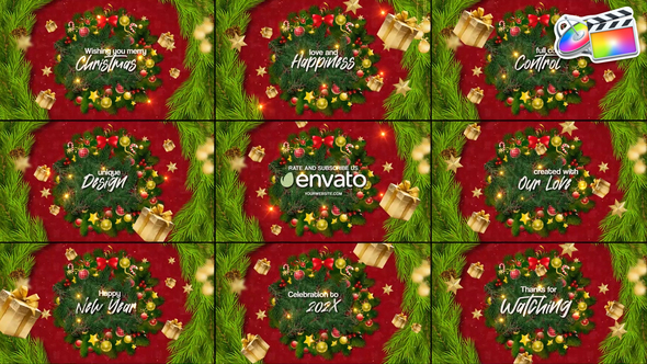 Christmas Greetings for FCPX alt