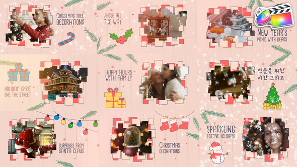 Christmas Slideshow for FCPX alt