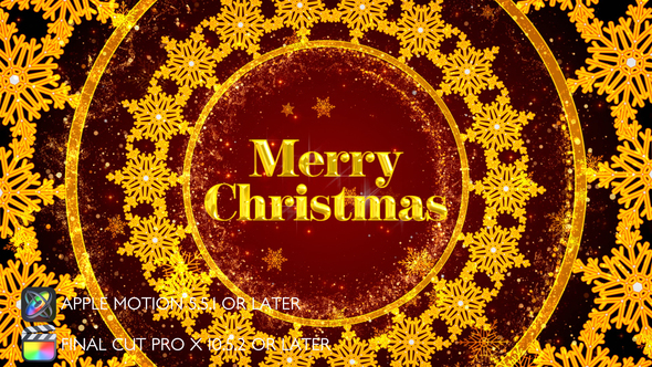 Christmas Opener - Apple Motion alt