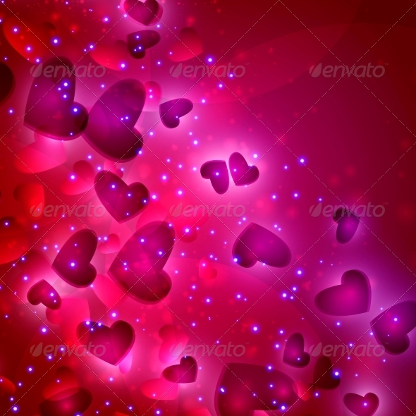 Valentines Hearts background