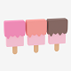 Cartoon Cute Ice Cream 2 3D model - 3DOcean Item for Sale