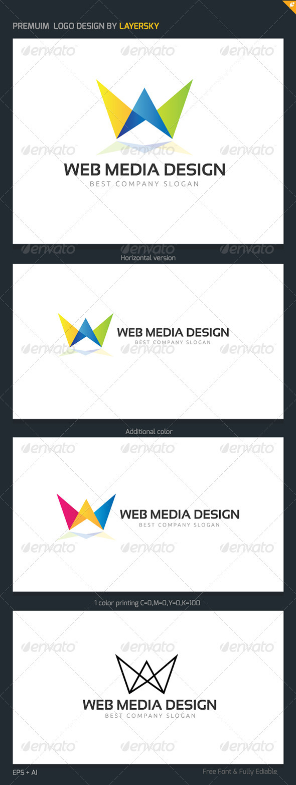 Web Media Design Logo