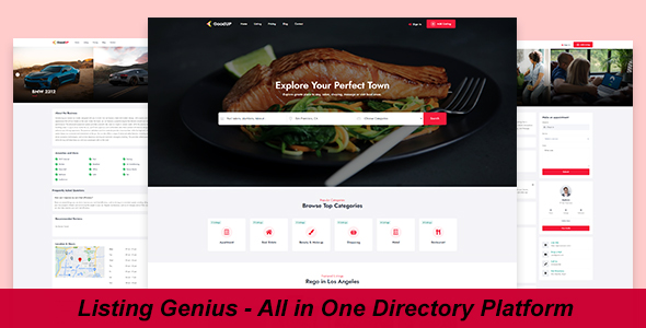 Listing Genius – All in One Business Directory Platform