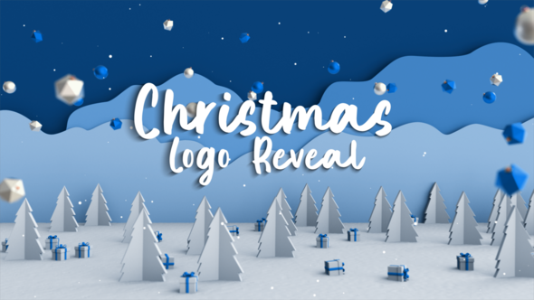 Christmas Snow Logo Reveal alt