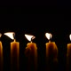 candle light in darkness - VideoHive Item for Sale