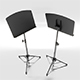 Music Stand Low-poly - 3DOcean Item for Sale