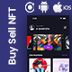NFT Marketplace App | NFT Buying Selling Android + iOS App Template | Ionic | NFTMarketPlace - CodeCanyon Item for Sale
