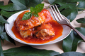 Sardines with tomato on plate - PhotoDune Item for Sale