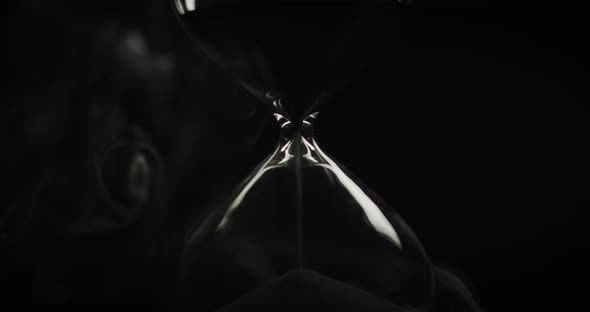 Light revealing an hourglass