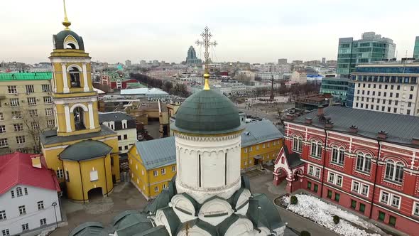 Vysoko-Petrovsky Monastery, Historic Moscow and Business Center