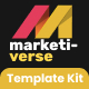Marketiverse – Digital Marketing Services Landing Page Elementor Template Kit - ThemeForest Item for Sale