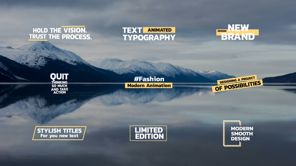 Bold Titles | After Effects