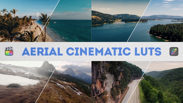 Aerial Cinematic LUTs | FCPX