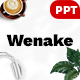 Wenake - Food & Beverages Powerpoint Template - GraphicRiver Item for Sale
