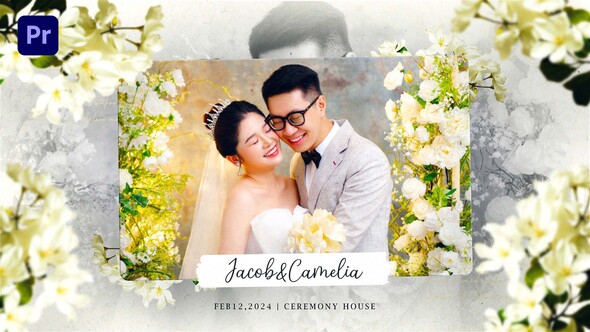 Wedding Slideshow | Floral Wedding Photos | MOGRT