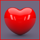 3D Heart Icon - 3DOcean Item for Sale