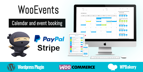 WooEvents -  Calendar and Event Booking