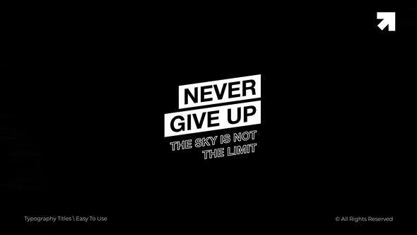 Typography Titles | FCPX alt