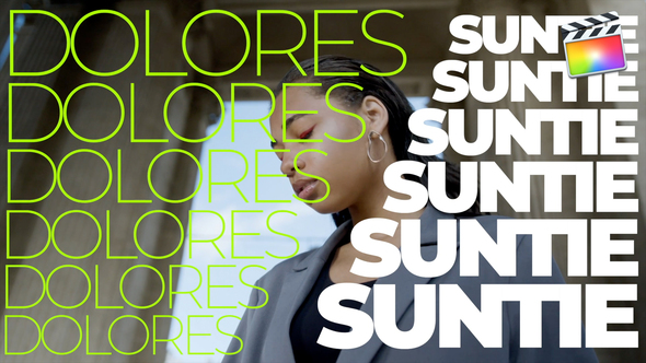 Typo Intro V2 | Final Cut Pro alt