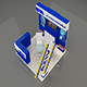 Booth Exhibition Stand a653d - 3DOcean Item for Sale