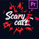 Horror Blood Splatter Opener [Premiere Pro] - VideoHive Item for Sale