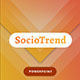 SocioTrend - Social Media Analytics Presentation Template - GraphicRiver Item for Sale