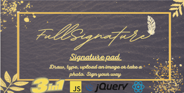 Full Signature – Sign your way | Digital signature pad