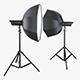 Studio Softbox Octagon Light M 2 - 3DOcean Item for Sale