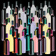 Colorful Wine Bottles Set - GraphicRiver Item for Sale