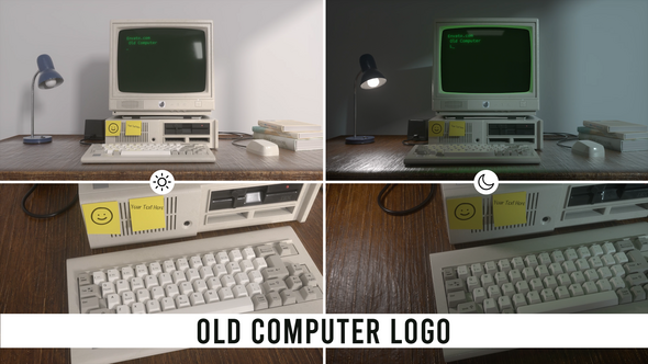 Old Computer Logo