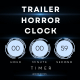 Trailer Horror Clock