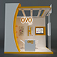 Booth Exhibition Stand a654e - 3DOcean Item for Sale