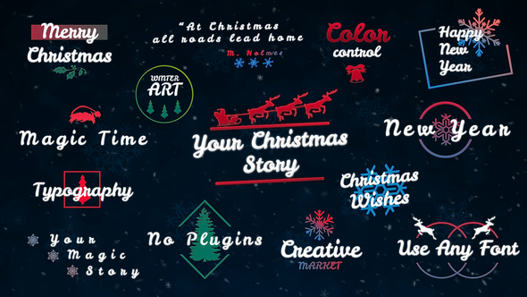 Magic Christmas Titles alt