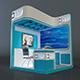 Booth Exhibition Stand a655b - 3DOcean Item for Sale