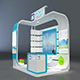 Booth Exhibition Stand a659b - 3DOcean Item for Sale