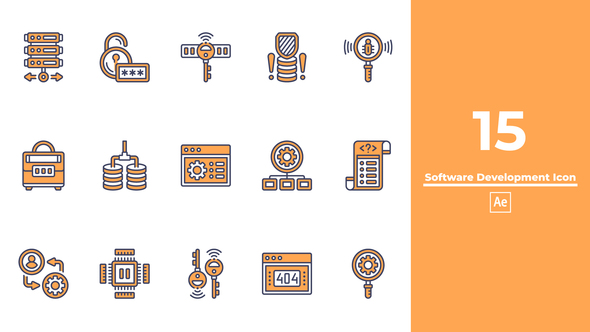 Software Development Icon After Effects