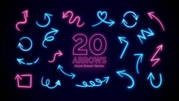 Neon Arrows