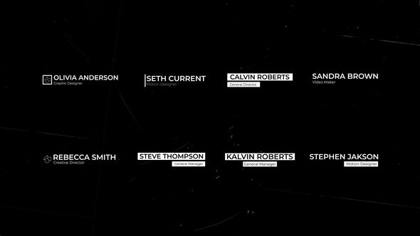 Minimal Lower Thirds 2.0 | FCP alt