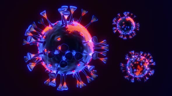 Virus Loop Background